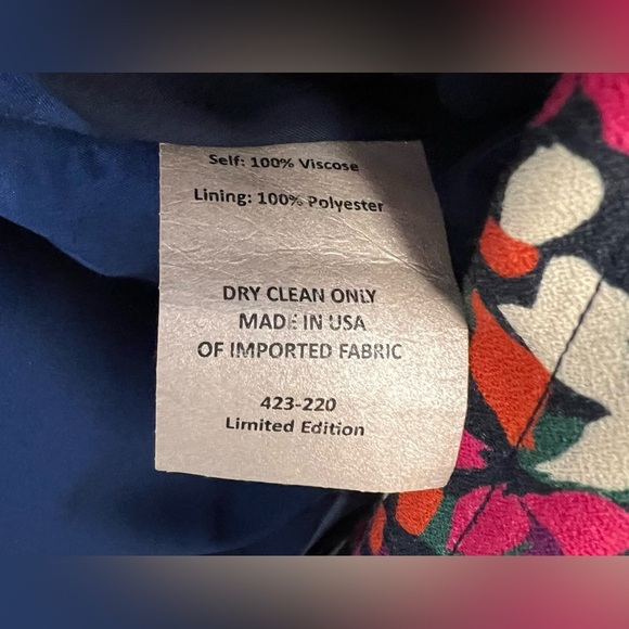 Sara Campbell Multicolor Limited Edition Print Dress - Picture 10 of 10